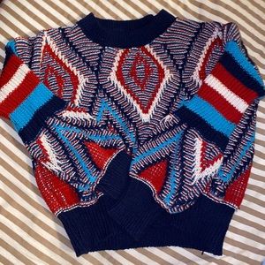 Color vintage sweater
